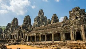 Bayon Temple in Siem Reap Cambodia